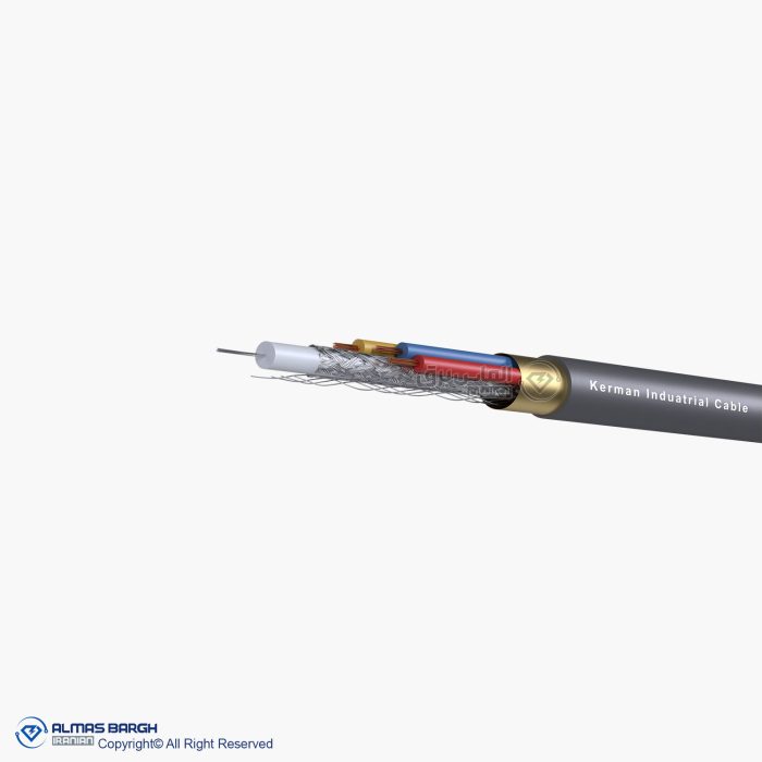 کابل ترکیبی دوربین مدار بسته کرمان
