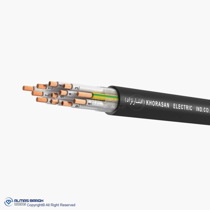 کابل کنترل 12*1.5 خراسان افشارنژاد