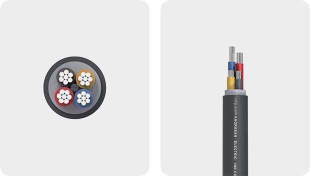 کابل 4*25 آلومینیوم NA2XY خراسان